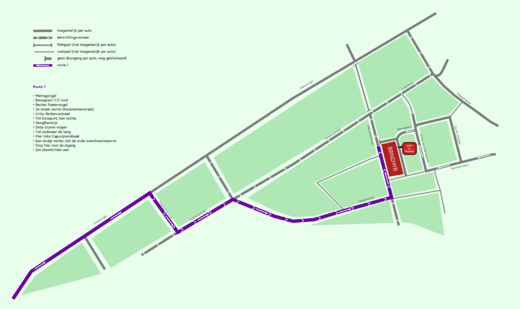 Route 2 Onderwijswerkplaats Brandweerkantine kelder