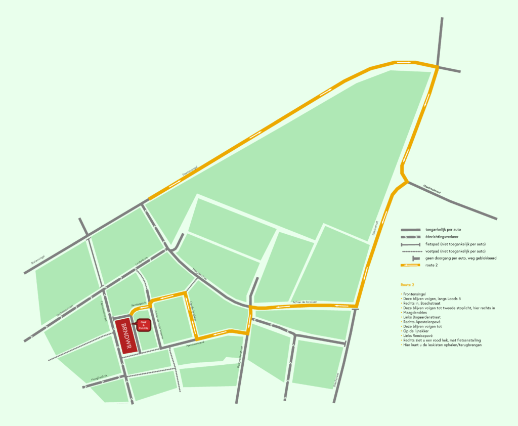 Route 1 Onderwijswerkplaats Brandweerkantine kelder