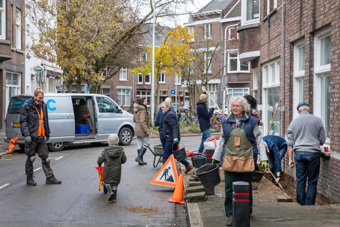 Geveltuintjes Franquinetstraat Philip Driessen